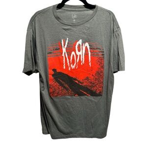 NWOT Korn Gray and Red T-Shirt